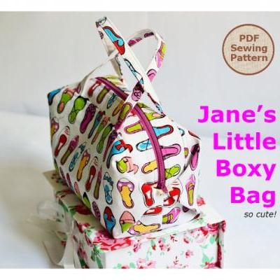 Jane's Little Boxy Bag PDF Pattern